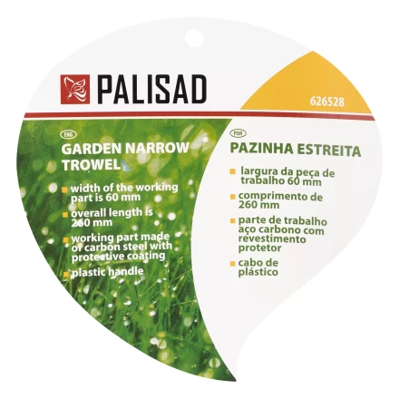 Совок узкий, защитное покрытие, пластиковая рукоятка Palisad 626528 купить в Тобольске