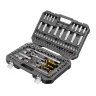 Набор инструментов Denzel 15814, 1/2", 1/4", CrV, S2, пластиковый кейс, 109 предметов купить в Тобольске