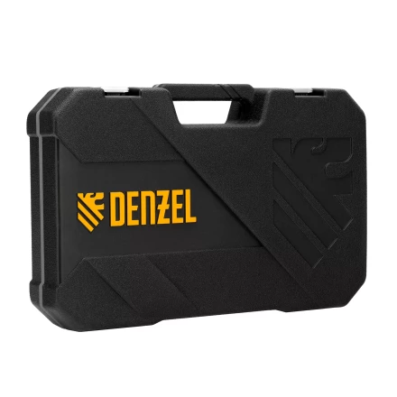 Набор инструментов Denzel 15814, 1/2&quot;, 1/4&quot;, CrV, S2, пластиковый кейс, 109 предметов купить в Тобольске