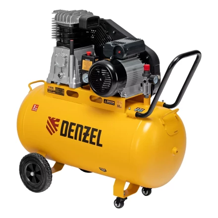 Компрессор воздушный рем. привод Denzel BCI 2200/100, 2,2 кВт, 100 литров, 420 л/мин купить в Тобольске