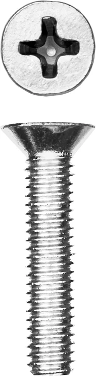 Винт DIN 965, M4 x 20 мм, 17 шт, кл. пр. 4.8, оцинкованный, ЗУБР 303116-04-020 купить в Тобольске