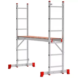 Лестница-помост алюминиевая универсальная ЛПА 3-У Вихрь