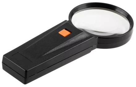 Лупа STAYER &quot;STANDARD&quot; с подсветкой, 3 кратное увеличение, диаметр линзы - 75мм 40522-75 купить в Тобольске