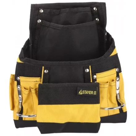 Сумка поясная STAYER для инструментов, нейлоновая, 10 карманов 38605 купить в Тобольске
