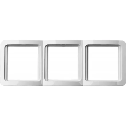 Панель СВЕТОЗАР &quot;ГАММА&quot; тройная вертикальная, цвет белый SV-54149-W купить в Тобольске