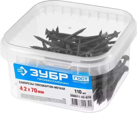 Саморезы СГМ гипсокартон-металл контейнер серия ПРОФЕССИОНАЛ купить в Тобольске