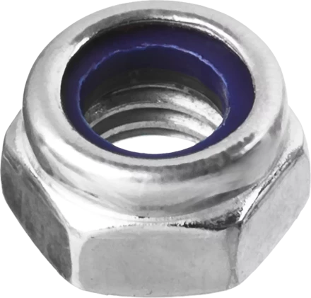 Гайки DIN 985 с нейлоновым кольцом пакет серия МАСТЕР купить в Тобольске