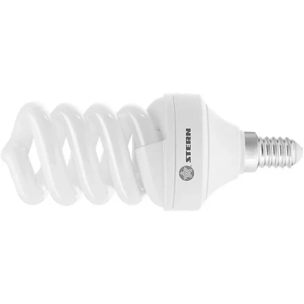 Лампа компактная люминесцентная спиральная 15 W 2700K E14 8000ч Stern 90923 купить в Тобольске