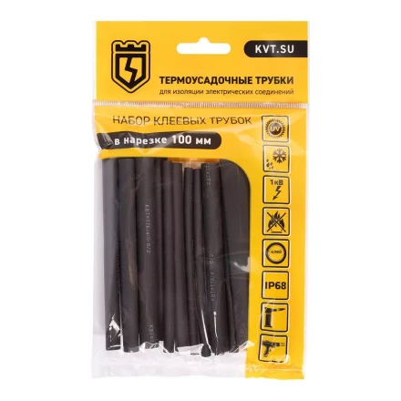 Набор термоусадочных трубок КВТ Квадро 8/2 (89782) купить в Тобольске