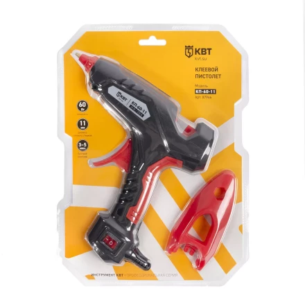 Пистолет клеевой КВТ КП-60-11 60 Вт, стержня 11 мм (87966) купить в Тобольске