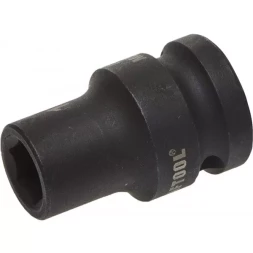 Торцовая головка KRAFTOOL &quot;INDUSTRIE QUALITAT&quot;ударная (1/2&quot;), FLANK, Cr-Mo, фосфатированная, 10 мм 27940-10_z01