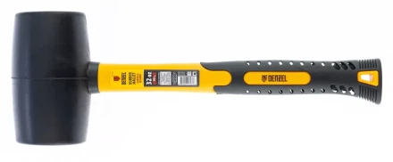 Киянка резиновая, 32 oz, черная резина, фибергласовая рукоятка// Denzel 7711194 купить в Тобольске