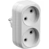 Разветвитель электрический MAXElectro, STAYER 55087-2, 2 гнезда, 10А/220В 55087-2 купить в Тобольске