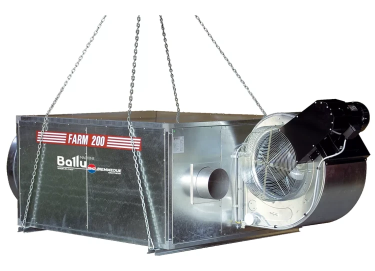 Подвесной газовый теплогенератор BALLU FARM 115 M/C LPG купить в Тобольске