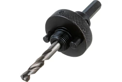 Державка 32-152 мм для биметаллических коронок быстросъемная пружинный фиксатор ЗУБР 29534