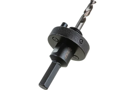 Державка 32-152 мм для биметаллических коронок быстросъемная пружинный фиксатор ЗУБР 29534 купить в Тобольске