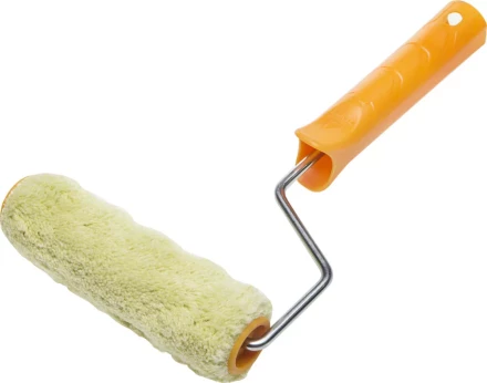 Валик SYNTEX ПОЛИАКРИЛ малярный в сборе, ворс 12мм, бюгель 6мм, 30х150мм, STAYER Master 0319-15 купить в Тобольске