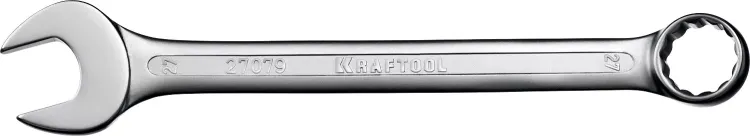 Ключ комбинированный KRAFTOOL, Cr-V, DIN 3113 27079-27 купить в Тобольске