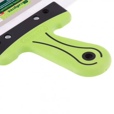 Шпатель фасадный нержавеющая сталь 250 мм, двухкомпонентная ручка  Сибртех 85582 купить в Тобольске