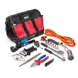 Набор КВТ НИМ-70 для монтажа муфт с прессом гидравлическим, 9 шт. (101926)