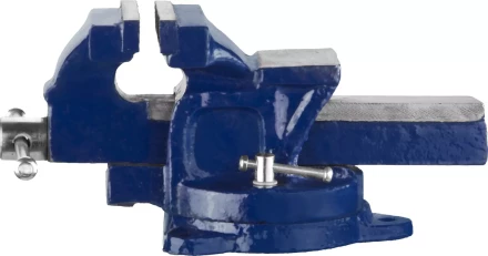 Тиски DEXX слесарные с поворотными механизмом, 150мм 32470-150 купить в Тобольске