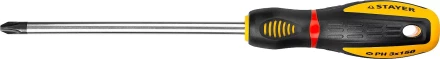 Отвертка STAYER &quot;PROFI&quot; &quot;PROTech&quot;, двухкомп рукоятка, намагниченная, Cr-Mo, PH3x150мм 25132-3-15_z02 купить в Тобольске
