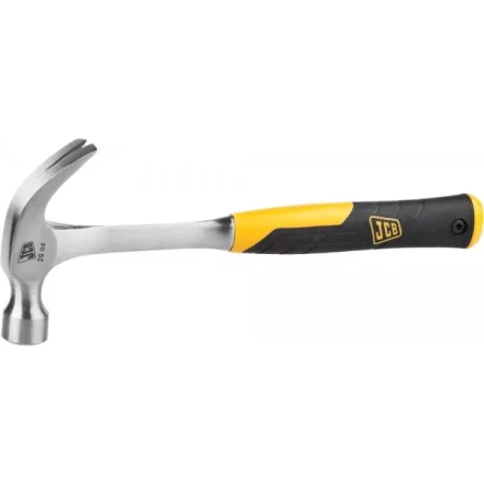 Молоток-гвоздодер JCB цельнокованый, двухкомпонентная виброгасящая рукоятка, 550г JHM004 купить в Тобольске
