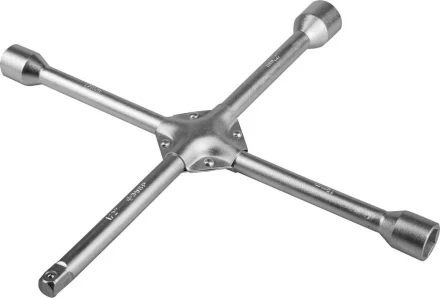 ЗУБР 17-19-22-1/2, усиленный баллонный ключ-крест (27547) купить в Тобольске