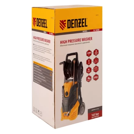 Минимойка-мойка высокого давления DENZEL R-165D с барабаном 58235 купить в Тобольске