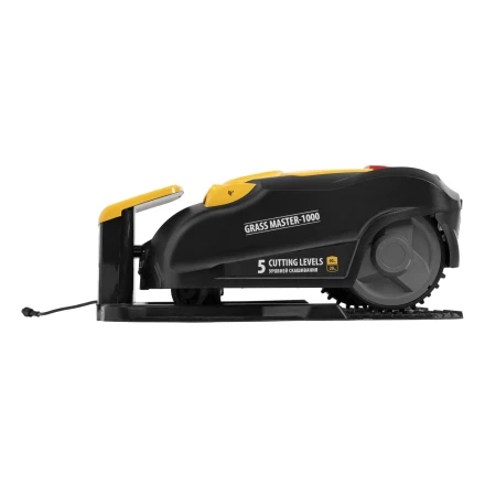 Робот-газонокосилка Grass Master 1000, ультразвуковой датчик, 3 Ач, LCD дисплей, Wi-Fi // Denzel купить в Тобольске