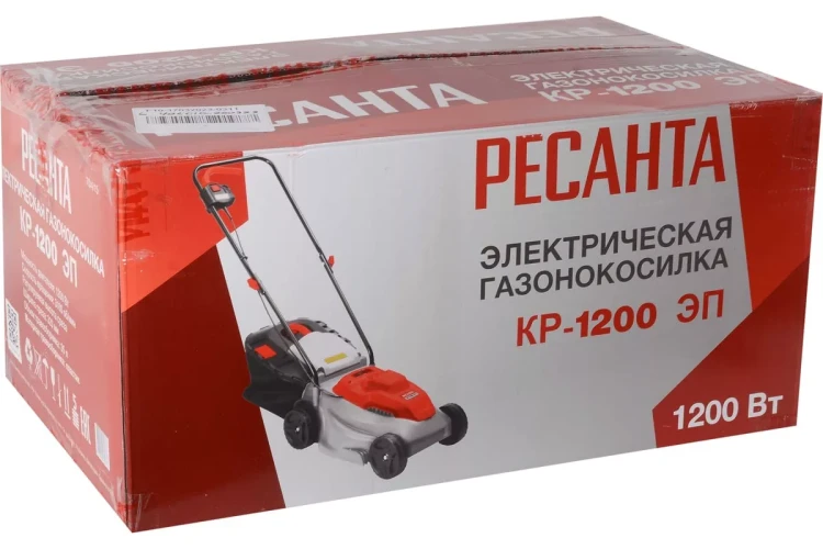 Электрическая газонокосилка Ресанта КР-1200 ЭП 70/4/15 купить в Тобольске