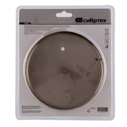 Сверло по керамической плитке и стеклу Сибртех 72738, 150 х 55 мм, шестигранный хвостовик, с центрующим сверлом купить в Тобольске