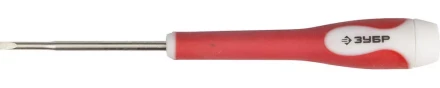 Отвертка ЗУБР &quot;МАСТЕР&quot; для точных работ, Сr-V, SL 2,5 х 50мм 25641-2.5 купить в Тобольске