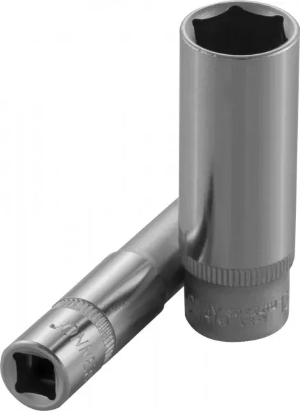 Головка торцевая шестигранная 1/4" М5,5 глубокая  S04НD21055 Jonnesway 48001 купить в Тобольске