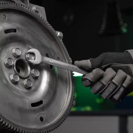 Набор ключей комбинированных Stels 6-19 мм, 8 шт., CrV, матовый хром 15443 купить в Тобольске