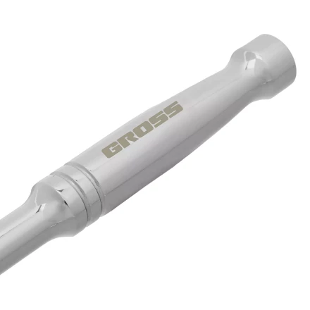 Ключ-трещотка 3/8&quot; Gross 14051, CrV, 120 зубьев, цельнометаллический, хром купить в Тобольске