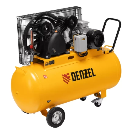 Компрессор воздушный рем. привод Denzel BCV 4000-T/200, 4,0 кВт, 200 литров, 690 л/мин купить в Тобольске