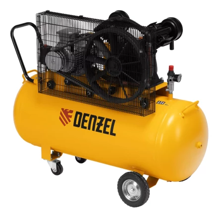 Компрессор воздушный рем. привод Denzel BCV 4000-T/200, 4,0 кВт, 200 литров, 690 л/мин купить в Тобольске