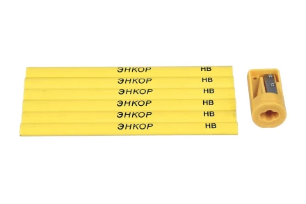 Набор карандашей 6 шт+ точилка Энкор 3684 купить в Тобольске