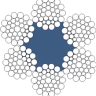Строп СКП-2.50 т. L=2.50м заплет ГОСТ 7668-80 купить в Тобольске