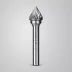 Зубр Твердосплавная борфреза J - зенкер с вершиной 60°, 12 х 10 мм (28808-12-10) купить в Тобольске