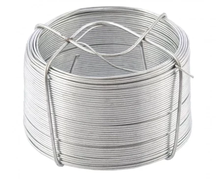 Проволока стальная оцинкованная 0,9 мм длина 50 м Сибртех 47752 купить в Тобольске