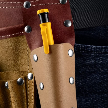 ЗУБР АСК желтый, d 2,8 мм, HB, 6 сменных грифелей, автоматический карандаш (06311-5) купить в Тобольске