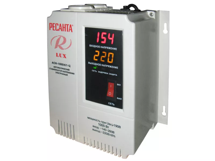 Стабилизатор АСН-1000 Н/1-Ц Ресанта Lux купить в Тобольске