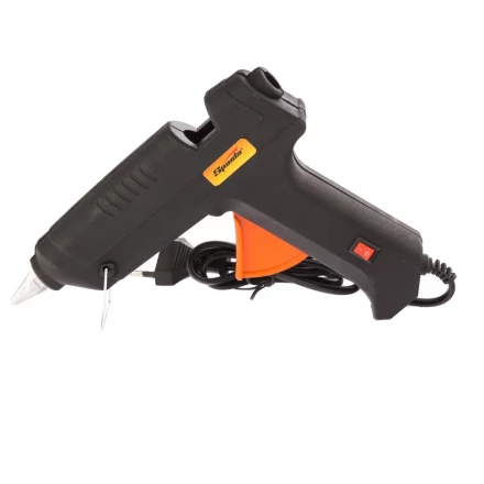 Клеевой пистолет с выключателем 11 мм, в кейсе, 80 Вт, 10 г/мин Sparta 93020 купить в Тобольске