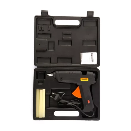 Клеевой пистолет с выключателем 11 мм, в кейсе, 80 Вт, 10 г/мин Sparta 93020 купить в Тобольске