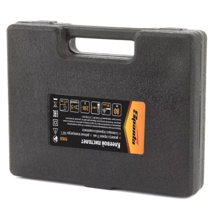 Клеевой пистолет с выключателем 11 мм, в кейсе, 80 Вт, 10 г/мин Sparta 93020 купить в Тобольске