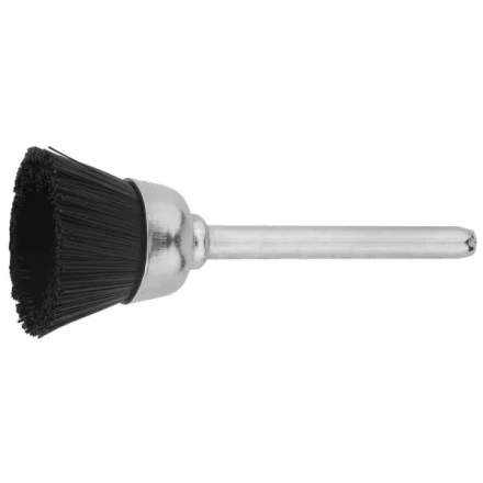 Щетка ЗУБР нейлоновая кистевая на шпильке, d 12,0x3,2мм, L 42,0мм, 1шт 35930 купить в Тобольске