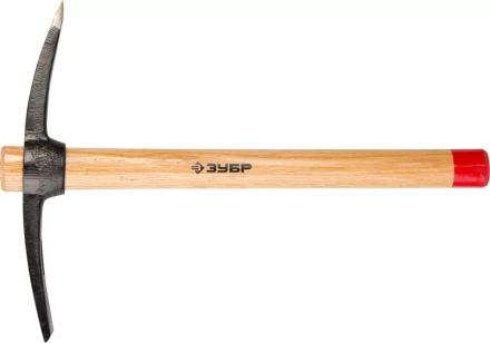 Кирка ЗУБР &quot;МАСТЕР&quot; кованая, с обратной деревянной рукояткой, 500г 20177-05 купить в Тобольске