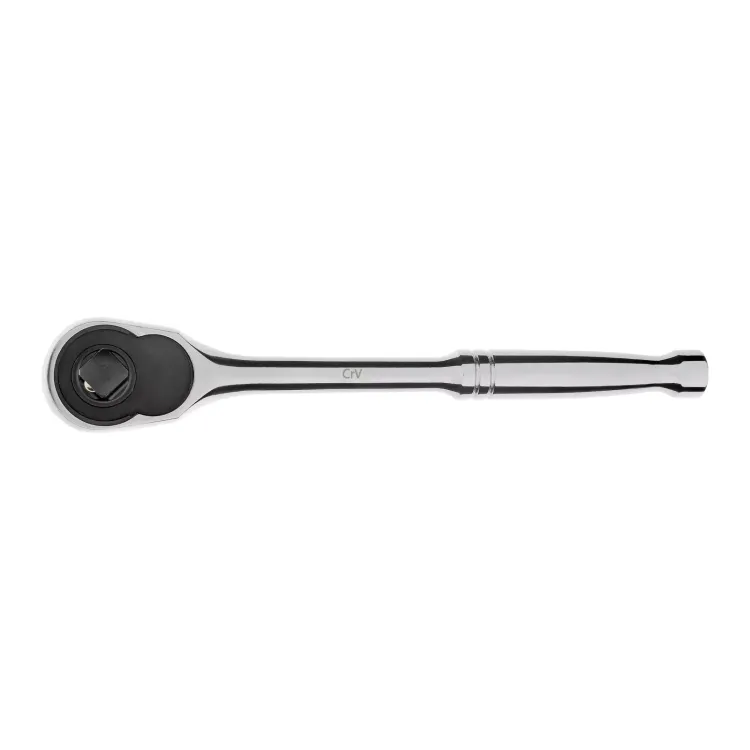 Ключ-трещотка 1/2" Gross 14052, CrV, 120 зубьев, цельнометаллический, хром купить в Тобольске